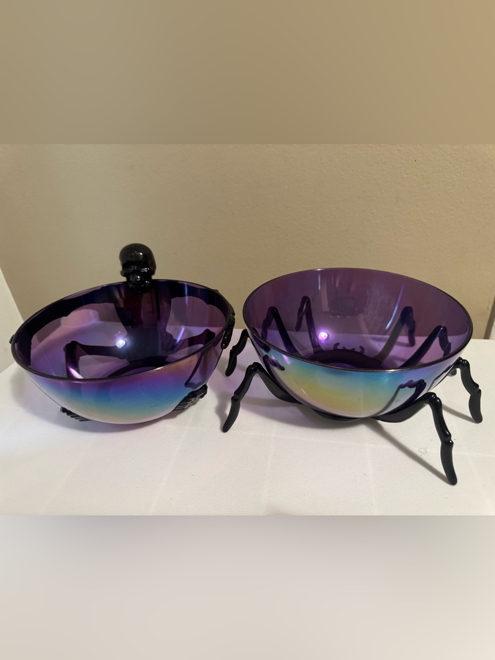 Bundle Of 2 Halloween Plastic Bowls